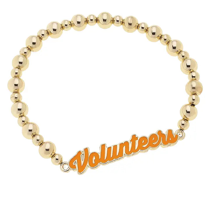 Tennessee Vols Autograph Enamel Stretch Bracelet