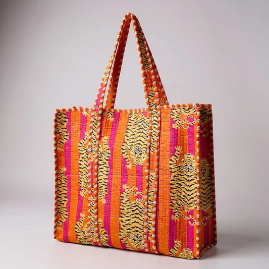 Quilted Large Tote Bags