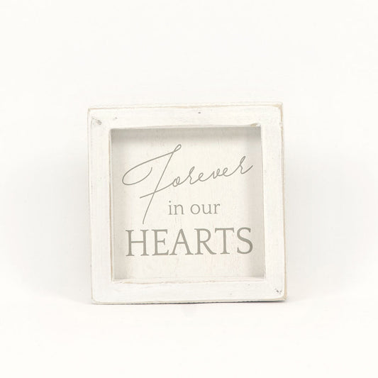 Hearts Forever Box Sign