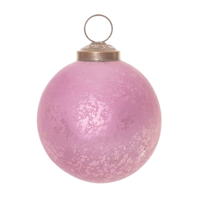 3" Lilac Ball Ornament