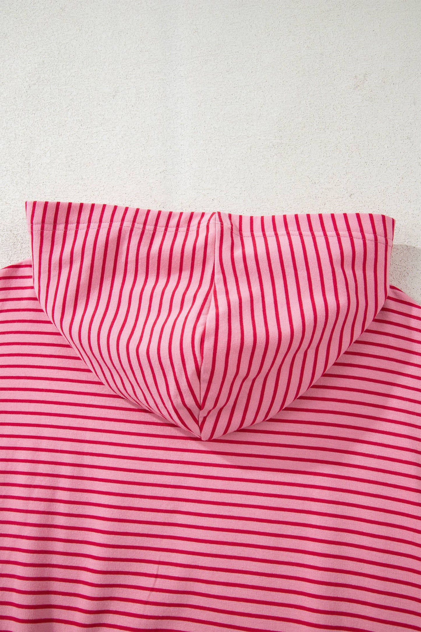 Thumbhole Side Slits Loose Fit Hoodie- S