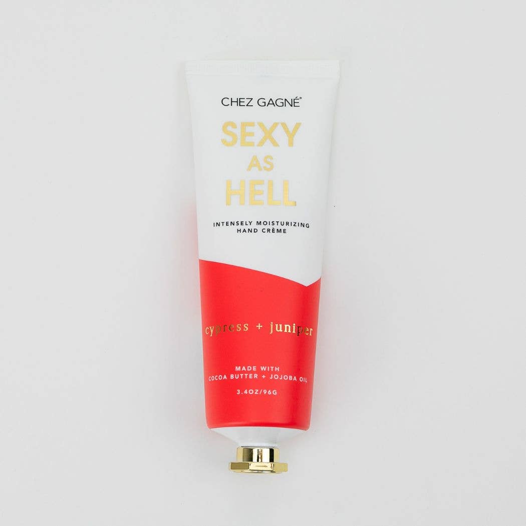Chez Gagné - Sexy As Hell - Cypress +Juniper - Vegan Hand Crème - 3.4oz