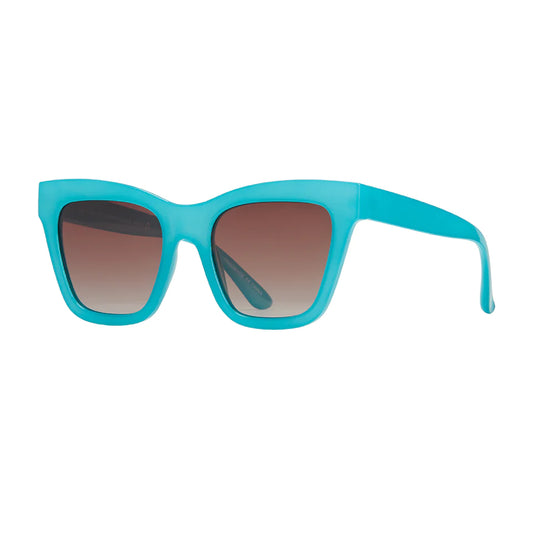 Adela- Milky Teal Sun Glasses