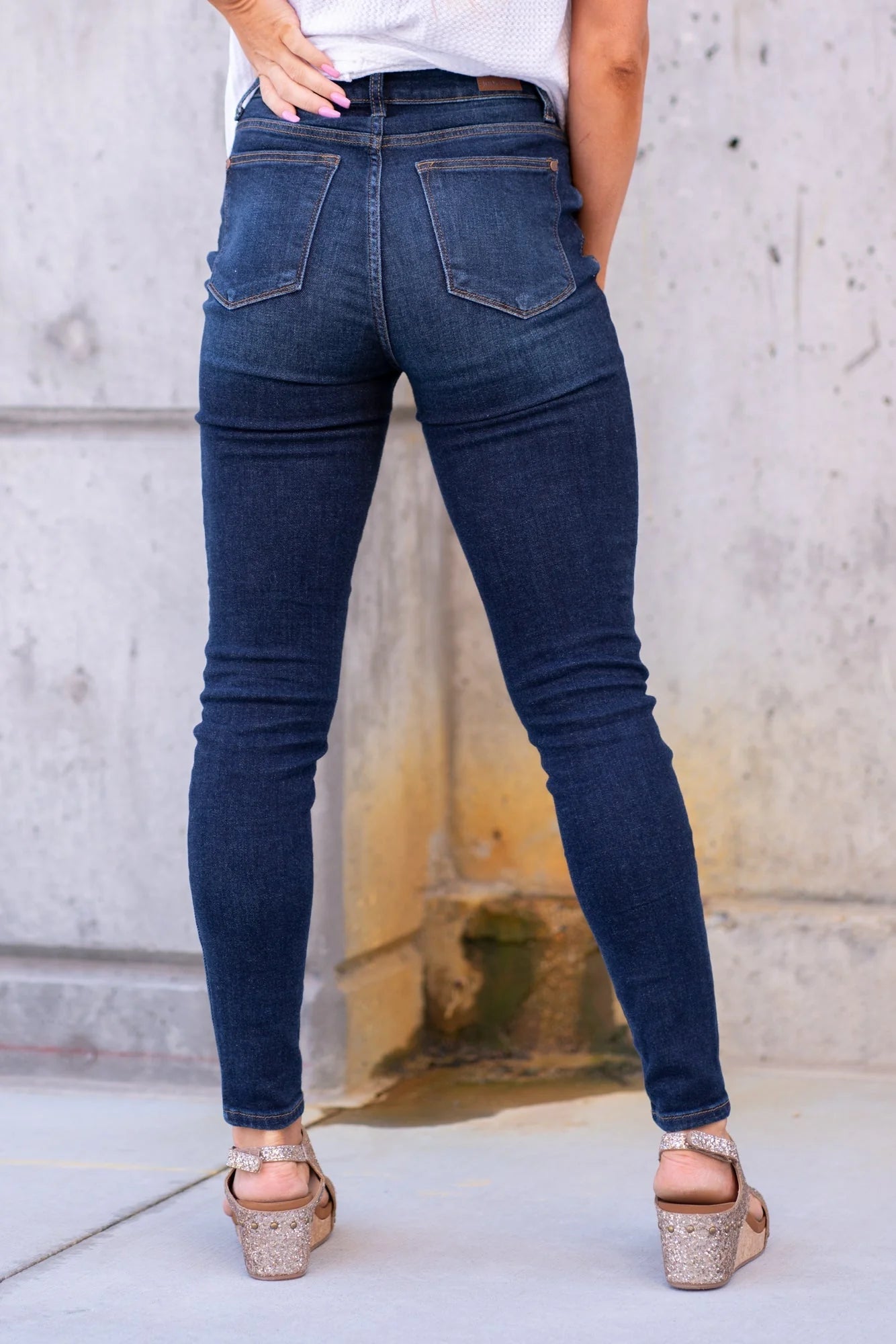 Judy Blue High Waist Handsand Skinny-82253