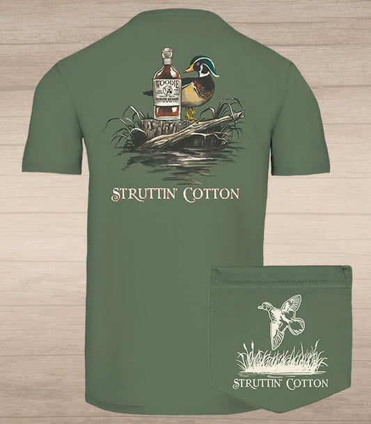 Wood Duck Whiskey Sage T-Shirt