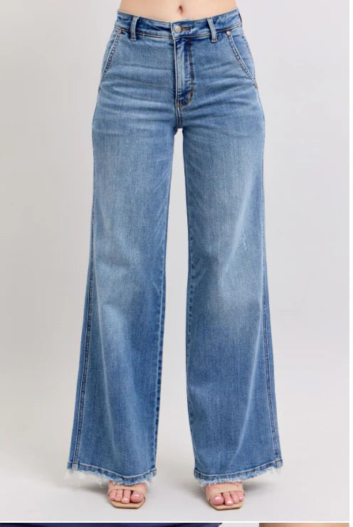 Judy Blue HW Retro Wide Fit   82648reg