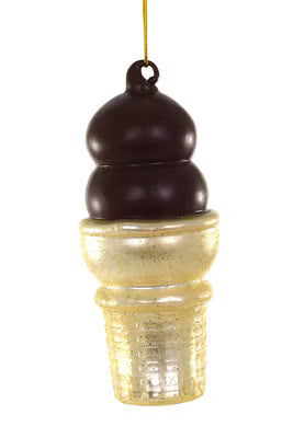 Chocolate Dipped Cone Ornament - Cody Foster