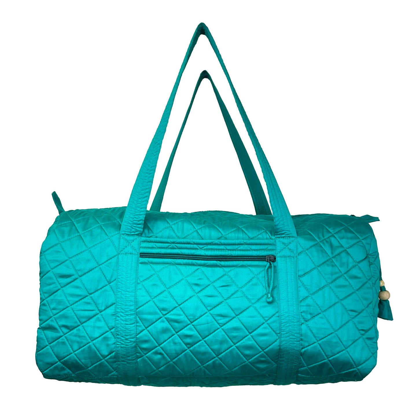 Aviva Collection – Quilted Solid Cotton Duffle Bag