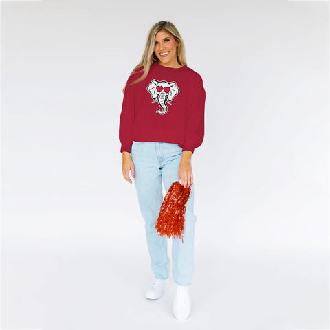 Crimson Elephant Millie Sweatshirt