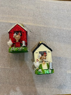 Chicken Coop Ornament -Cody Foster