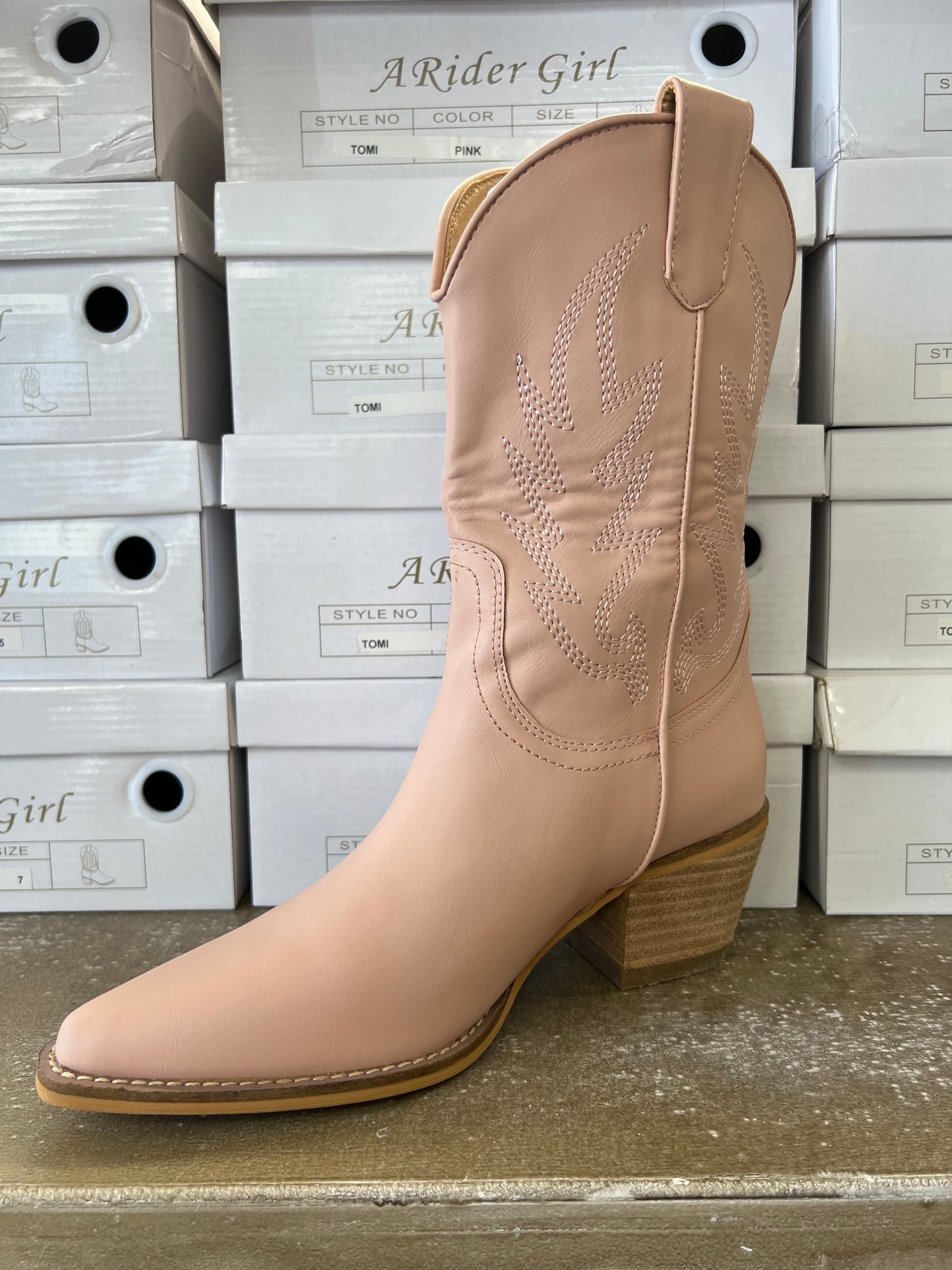 Tomi Pink Boots