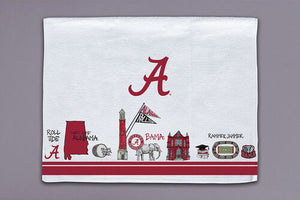 AL University Icon Tea Towel