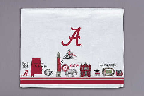 AL University Icon Tea Towel