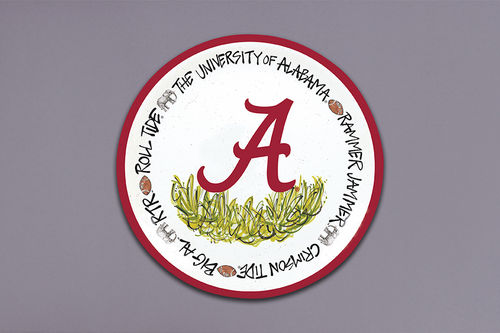 Alabama 4 plate set