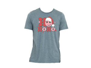 Ho Ho Ho Smiley Face T-Shirt