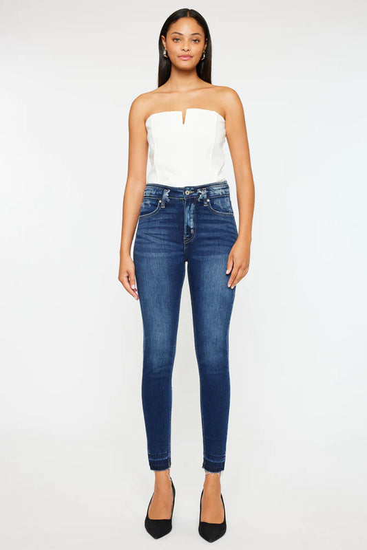 KanCan High Rise Dark Skinny Jeans