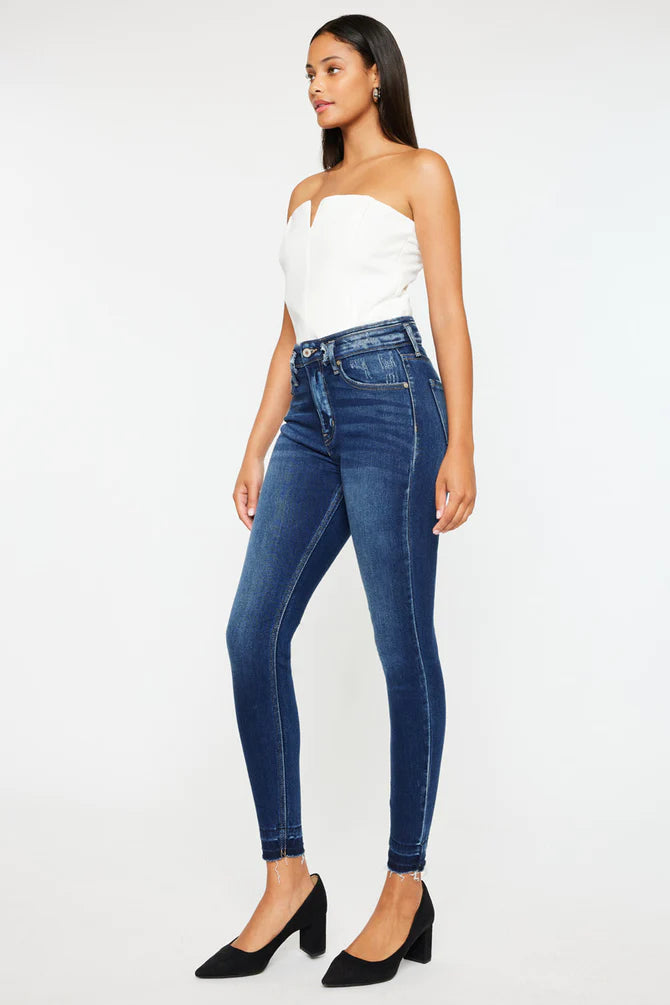 KanCan High Rise Dark Skinny Jeans