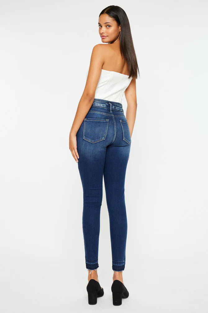 KanCan High Rise Dark Skinny Jeans