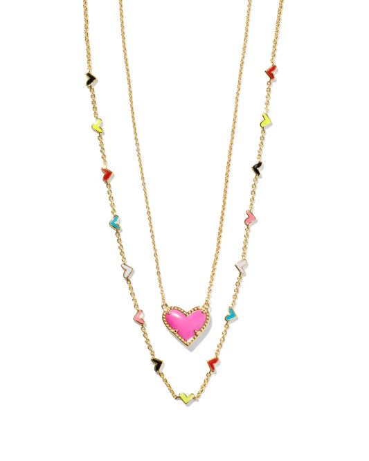 Ari Haven Heart Necklace Gift Set