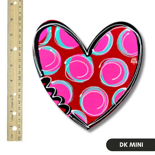 DK Mini Teal Heart