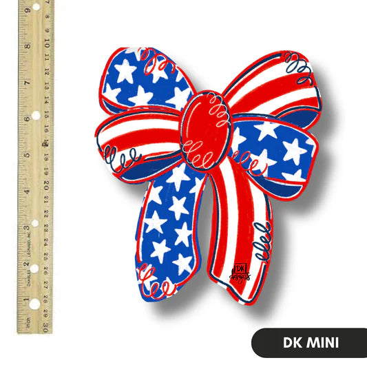 DK Mini Patriotic Bow