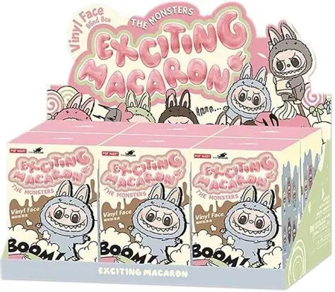 Labubu The Monsters Exciting Macaron Vinyl Blind Box Collectible Series