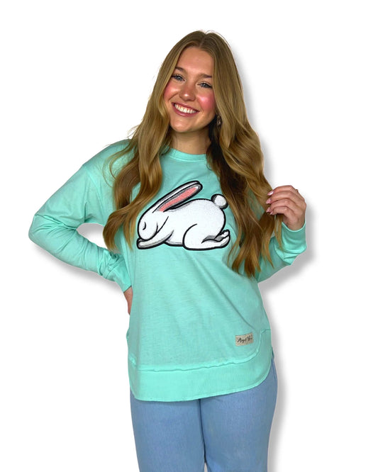 Praying Bunny LS Tee