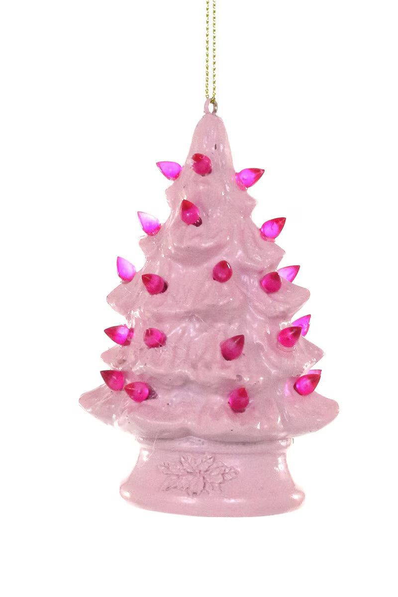 Pink Vintage Ceramic Tree ornament -Cody Foster