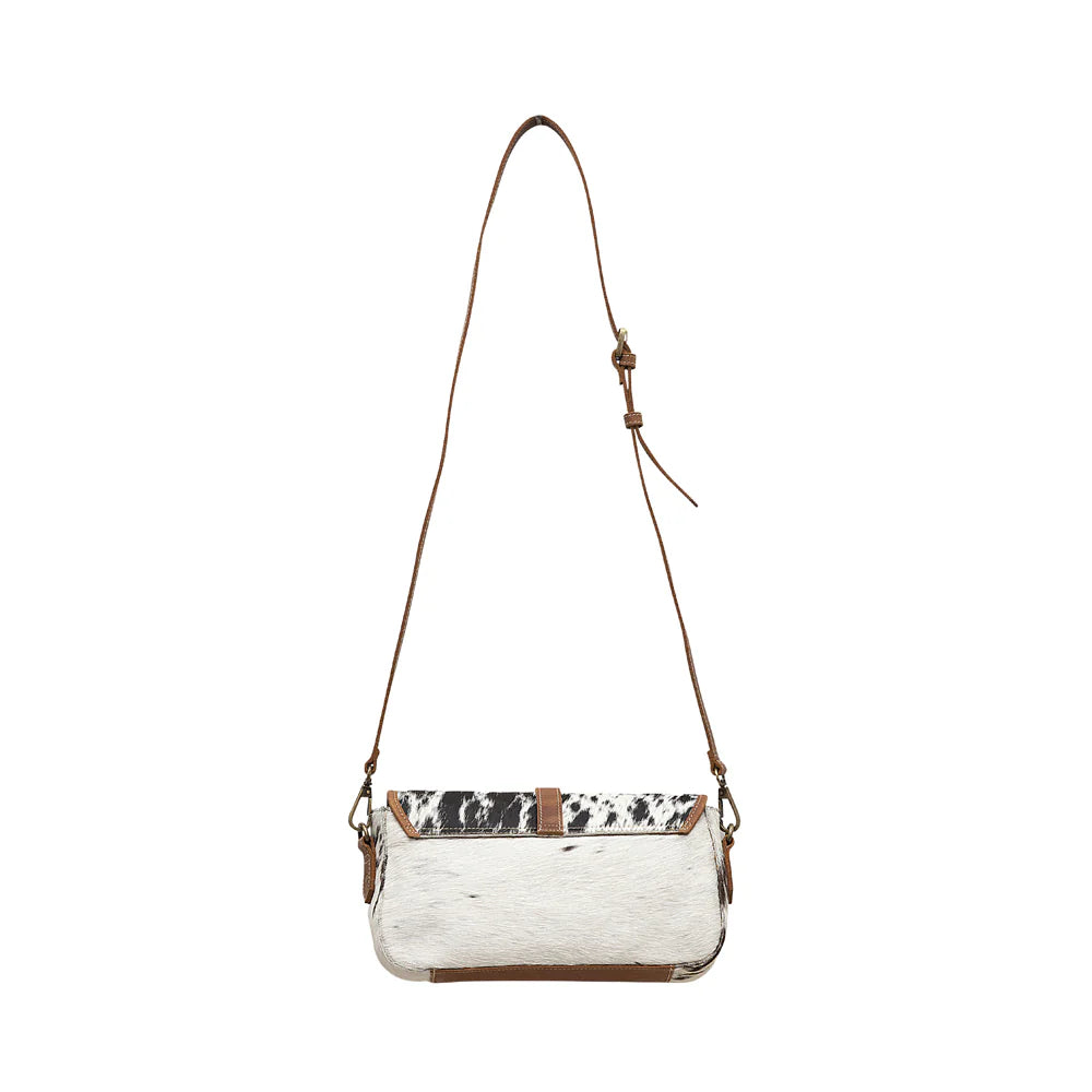 Myra Monochrome Swing Leather & Hair On Bag