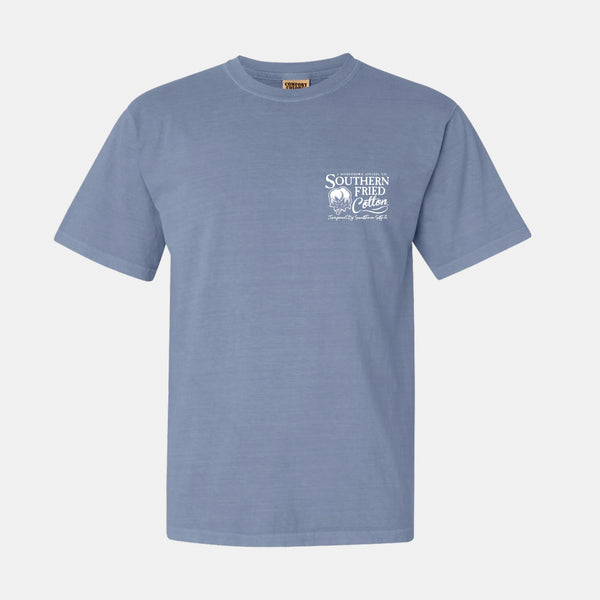 Boat Load Of Dogs Ice Blue T-Shirt