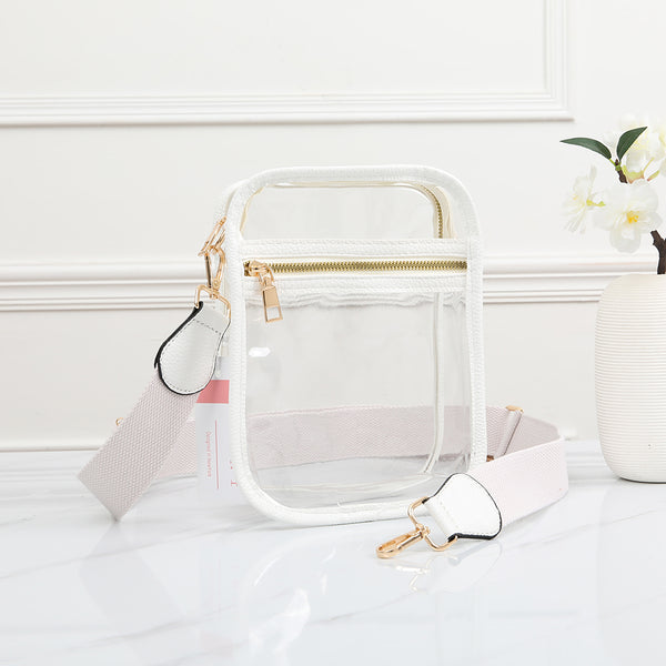 Gold Square Clear Bag TG10432