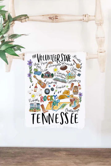 TN cotton State Tea Towel
