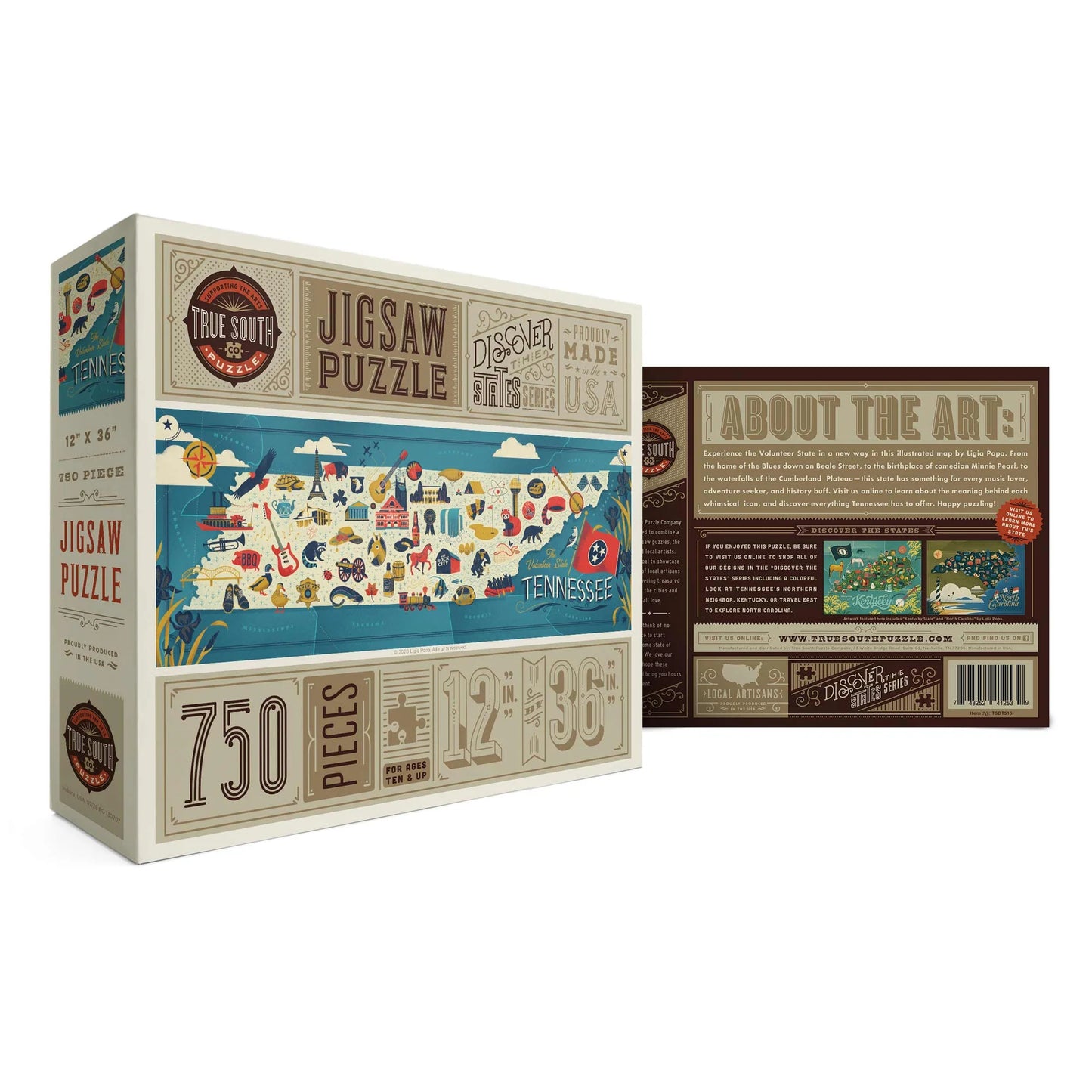 True South Puzzle 27x20