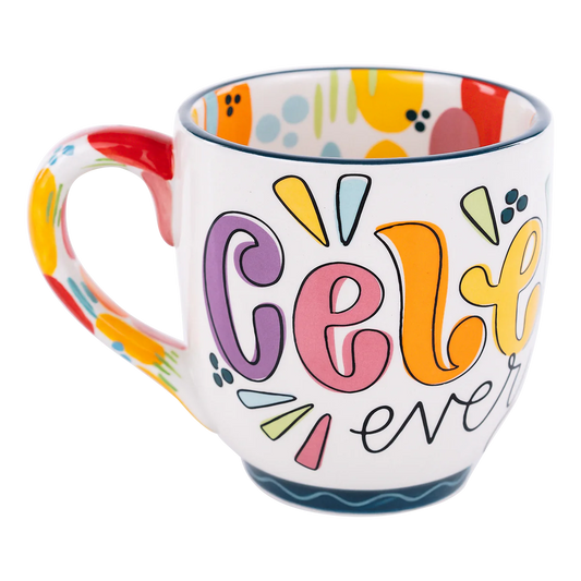 Pop Of Color Celebrate Mug
