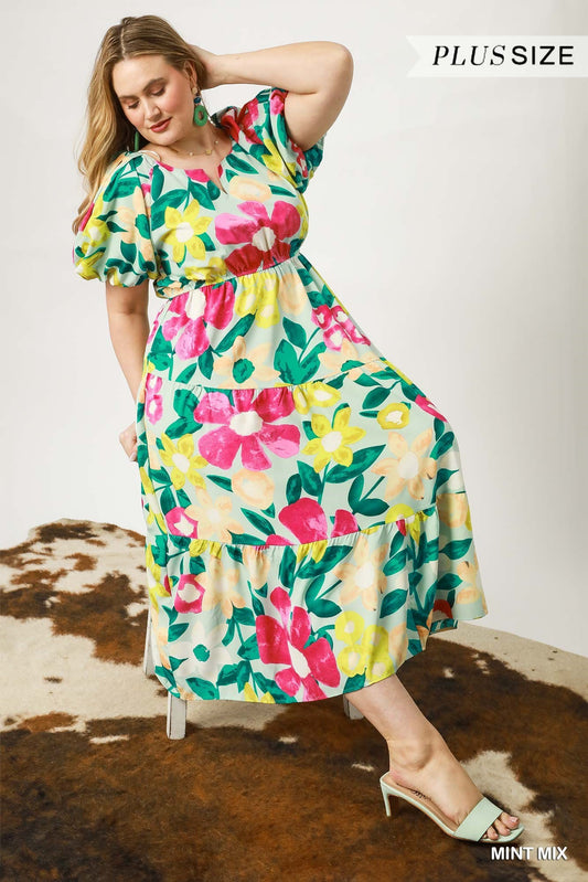 Floral Print Dress
