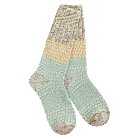 Worlds Softest Weekend Gallery Textured Crew Sock