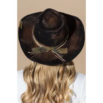 Vintage Versatile Shapeable Cowgirl & Fedora Hat
