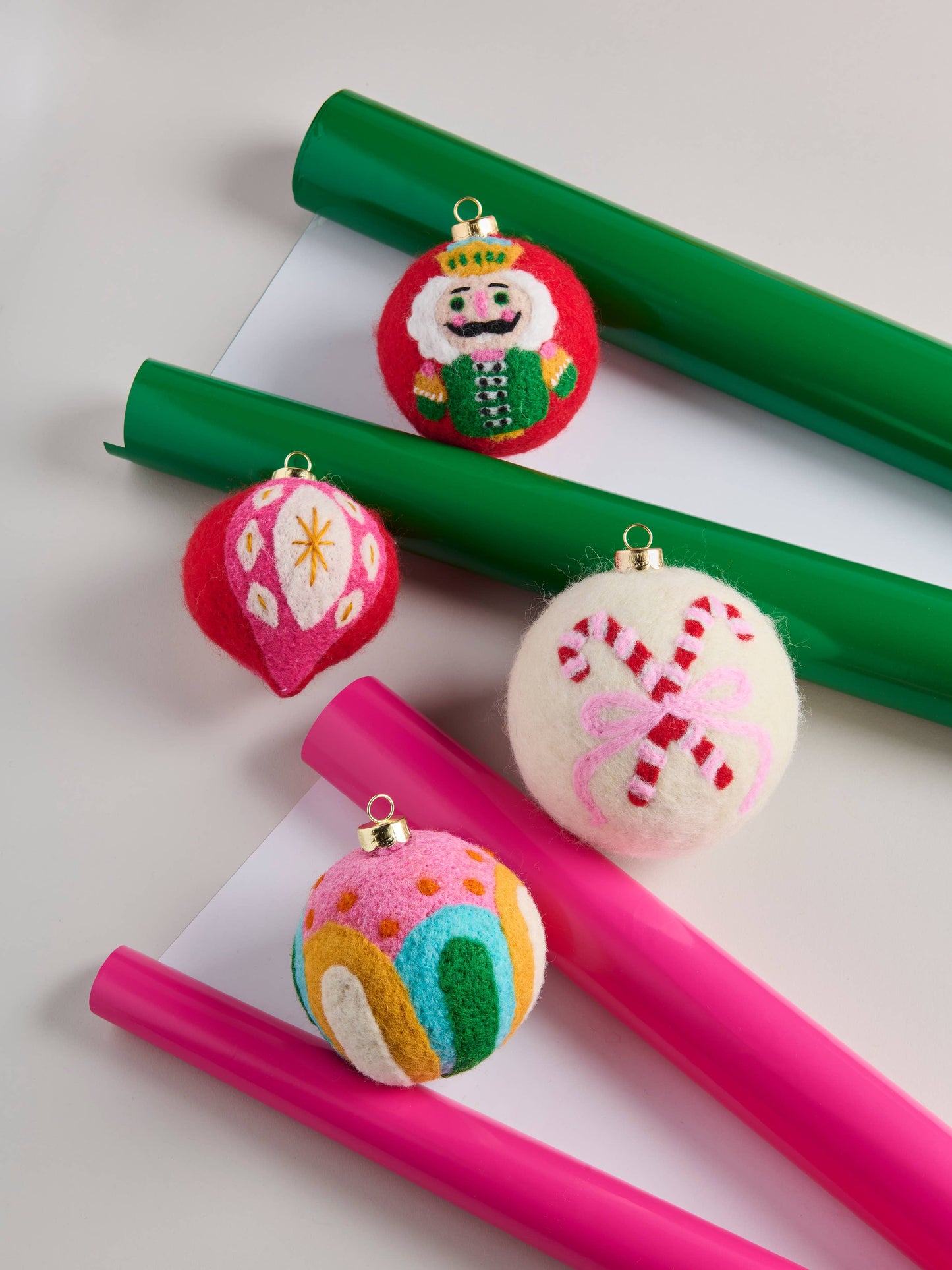 Shiraleah - CANDY CANE ASST/4 ORNAMENTS,MULTI