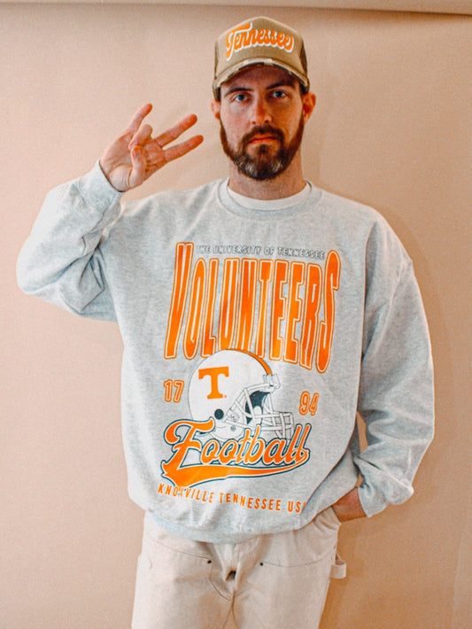 Tennessee Volunteers Football Oversized 90's Sweatshirt