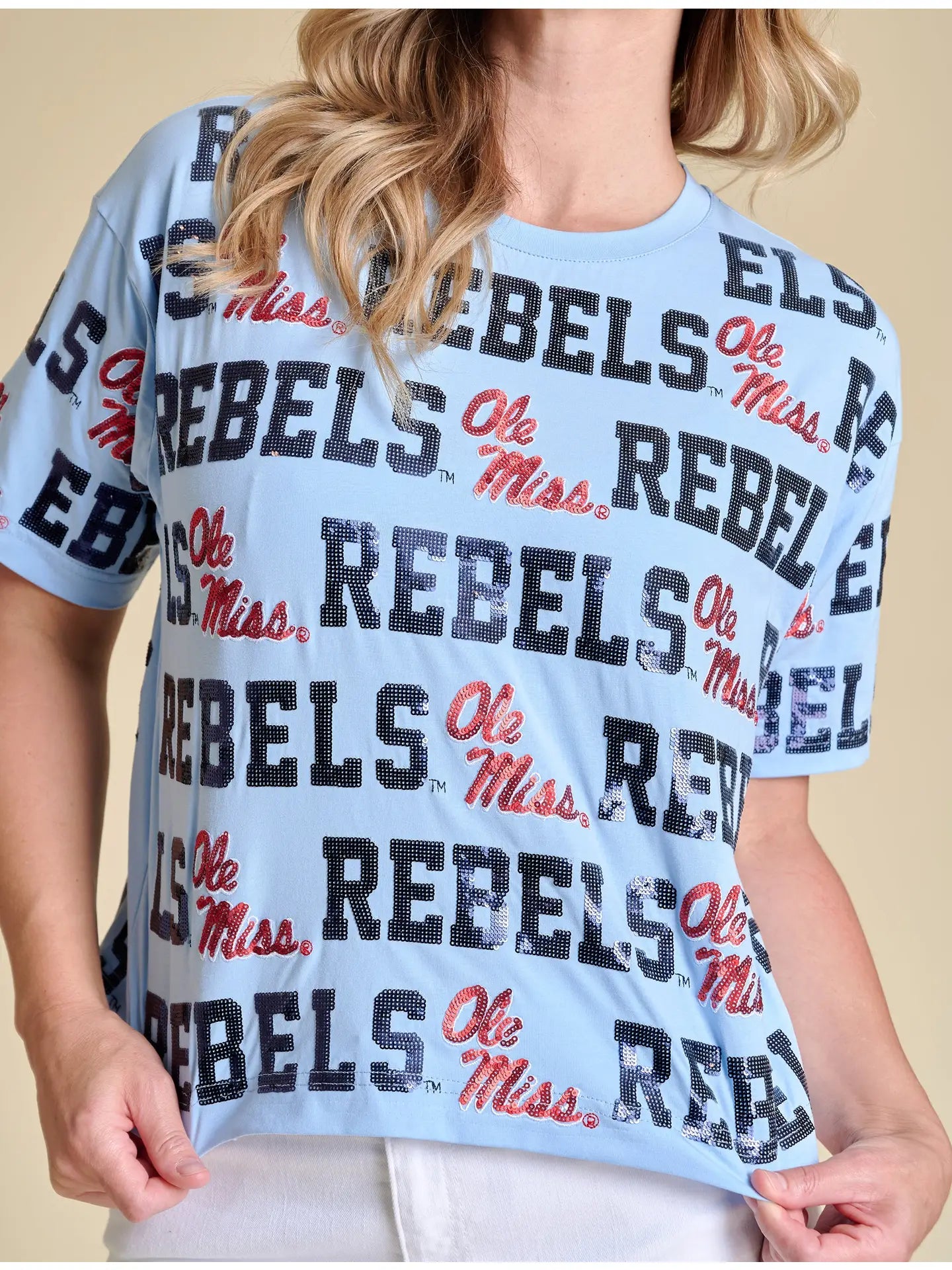 The Sequin Repeat Tee