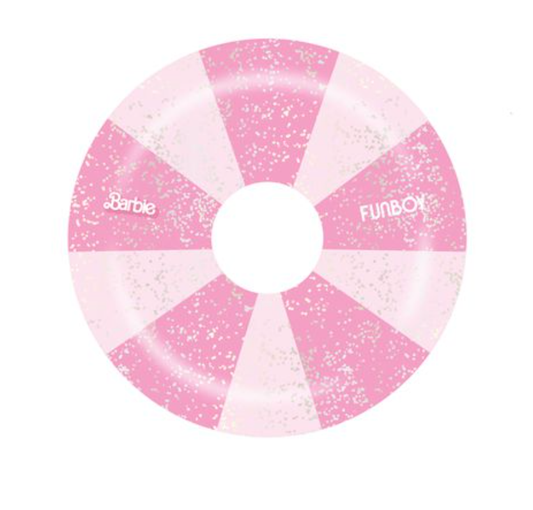 FUNBOY - FUNBOY X Barbie™ Pink Glitter Tube Float