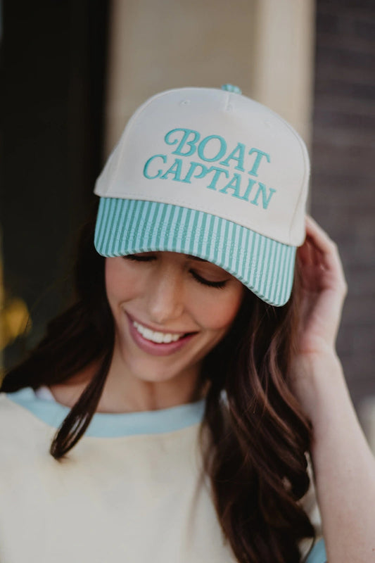 Trucker Hat-Boat Captain