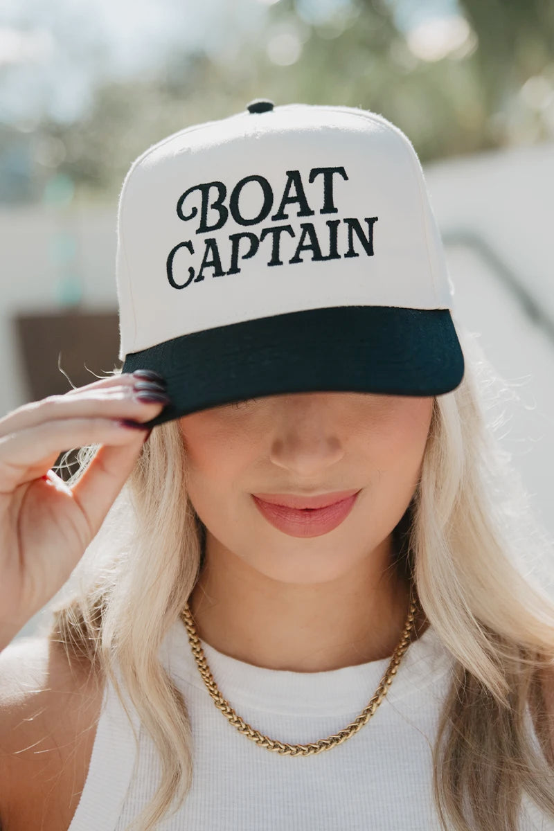 Trucker Hat-Boat Captain