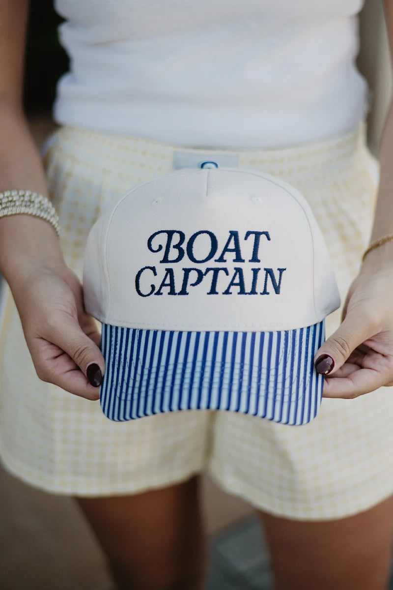 Trucker Hat-Boat Captain