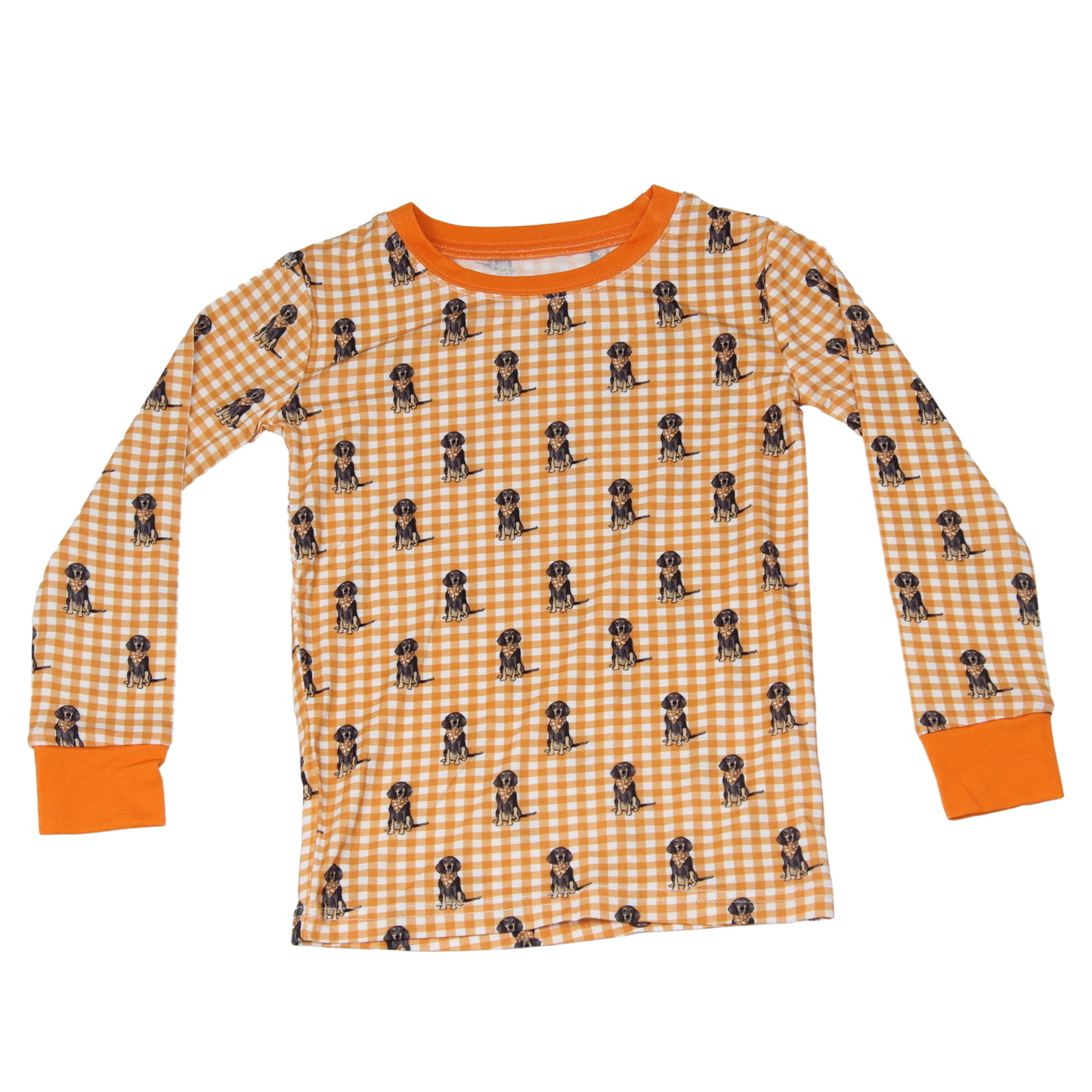 Barrel Down South - Bluetick Coonhound Stripe Unisex Kids Pajamas: 6-12 months - Onesie