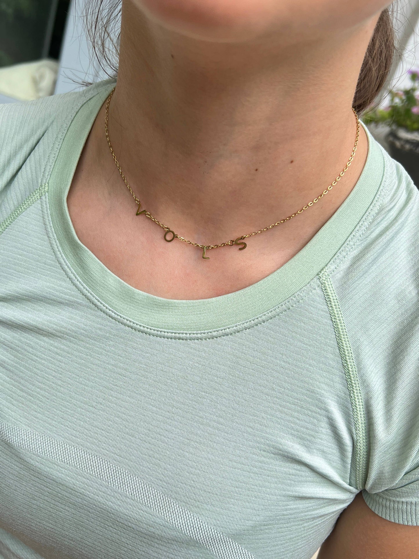 VOLS Charm Necklace -Gold  