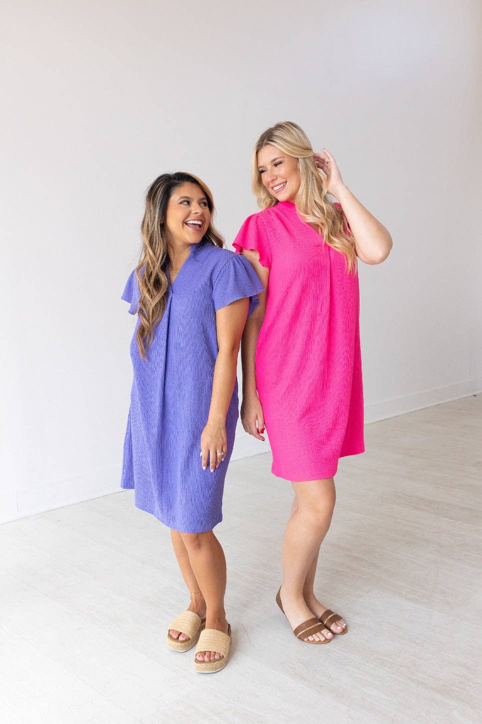 GRACE+EMMA by Southern Grace - The Nicole Dress, Hot Pink: Pink / XL