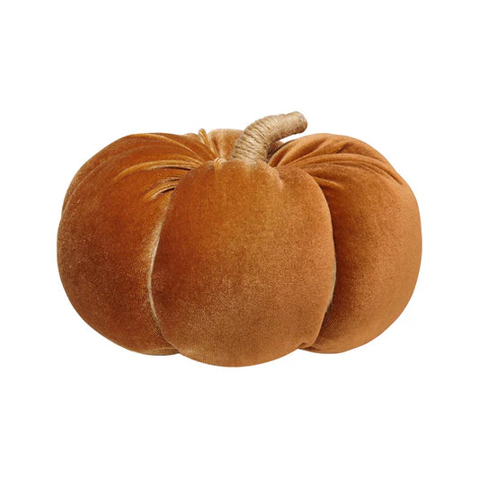 Large Velvet Pumpkin