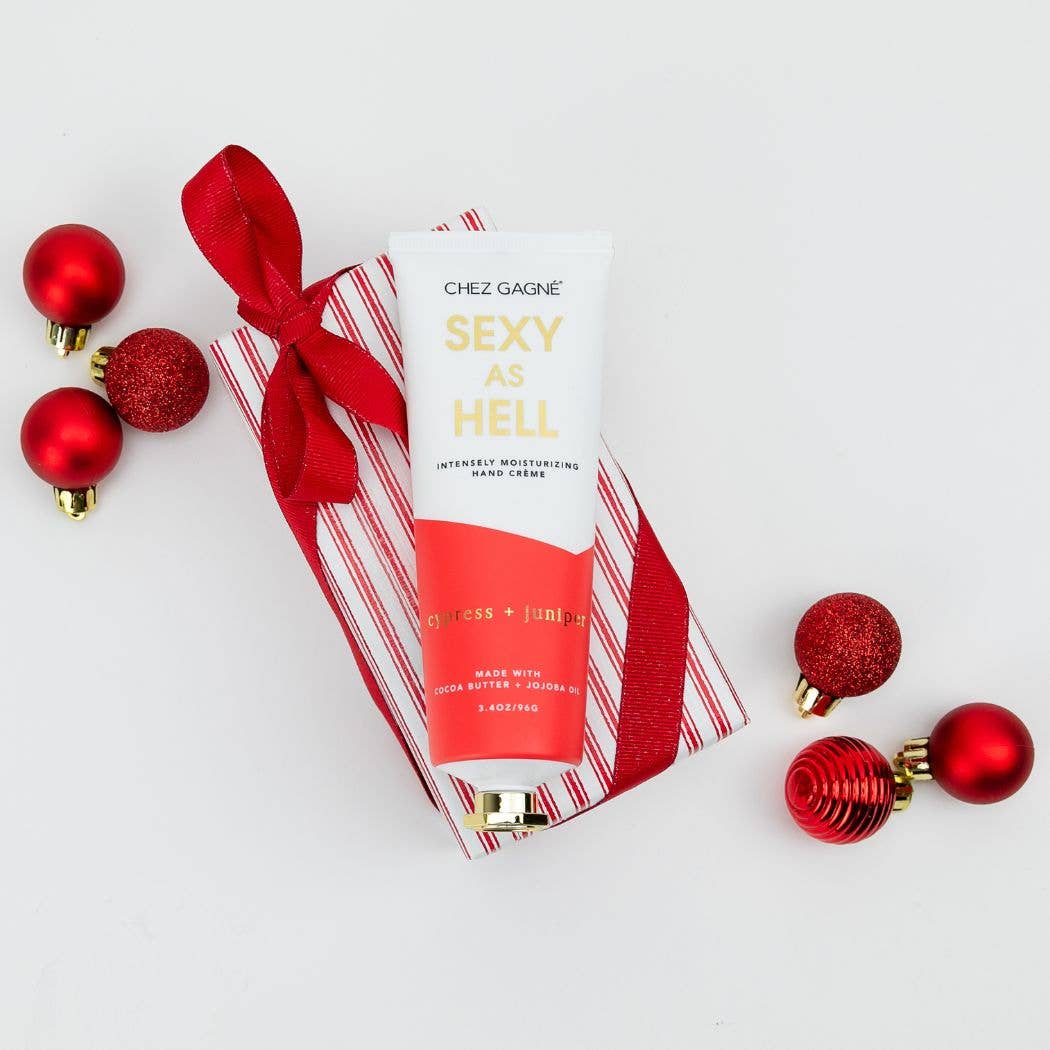 Chez Gagné - Sexy As Hell - Cypress +Juniper - Vegan Hand Crème - 3.4oz