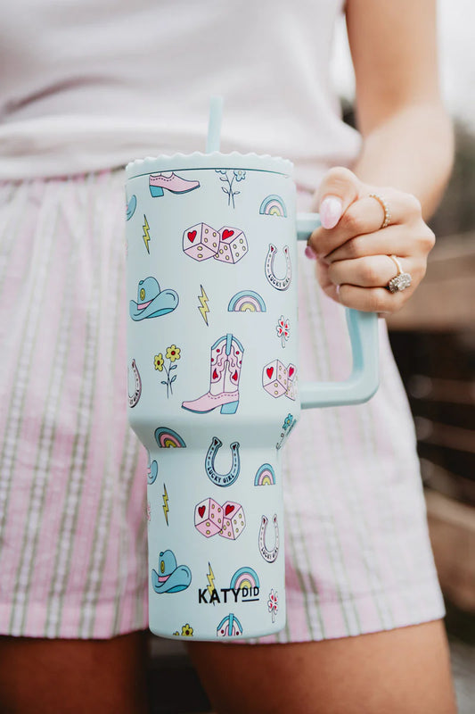Lucky Girl Western Wholesale 38 Oz Tumbler